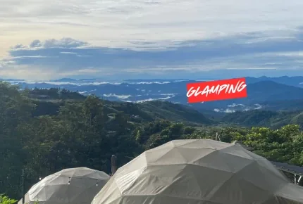 Umea Glam Kundasang By Leafy Thrive campsite photo